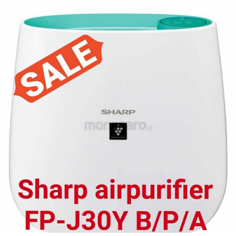 Jual Sharp Air purifier plasmacluster FP J30Y A B P 23m² Shopee