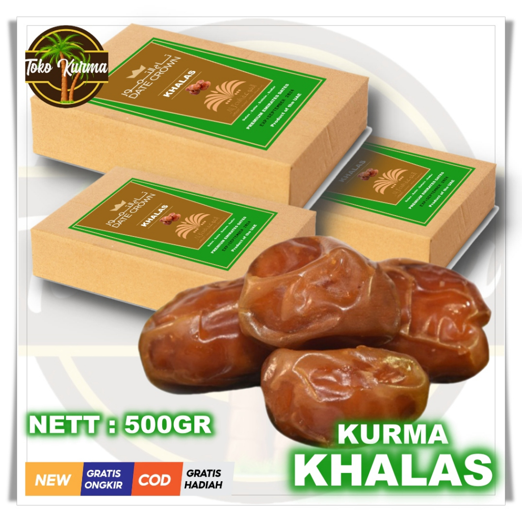 Jual New Kurma Khalas Premium Gr Khalas Al Saad Khalas Jumbo