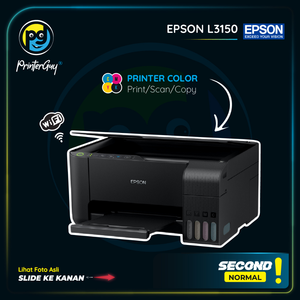 Jual Printer Warna Epson L Print Scan Copy Wifi Cetak Dari Hp