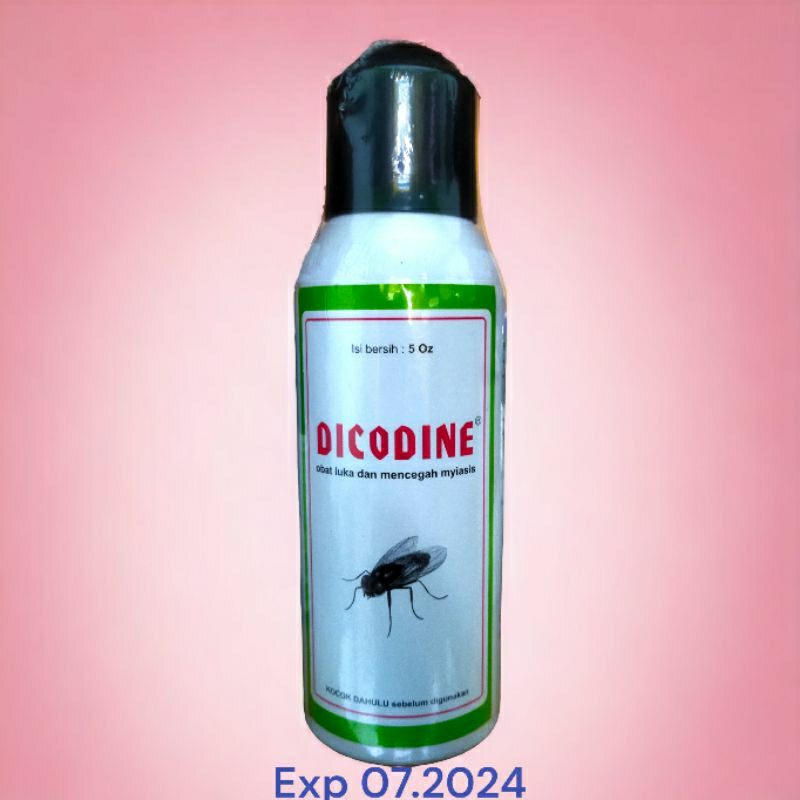 Jual DICODINE SPRAY Dicodin Obat Luka Anti Lalat Kulit Miasis Myasis