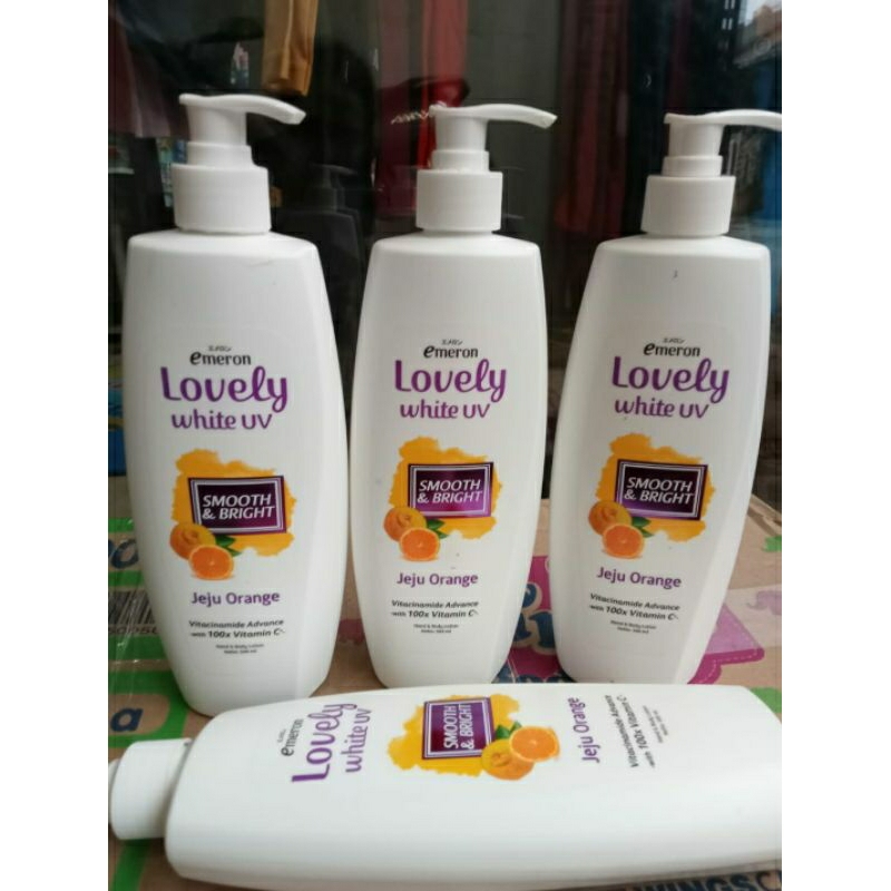 Jual Emeron Lovely Hand Body Lotion Ml Shopee Indonesia