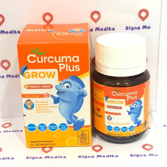 Jual Curcuma Plus Grow Go Talz Rasa Jeruk Isi 20 Tablet Hisap