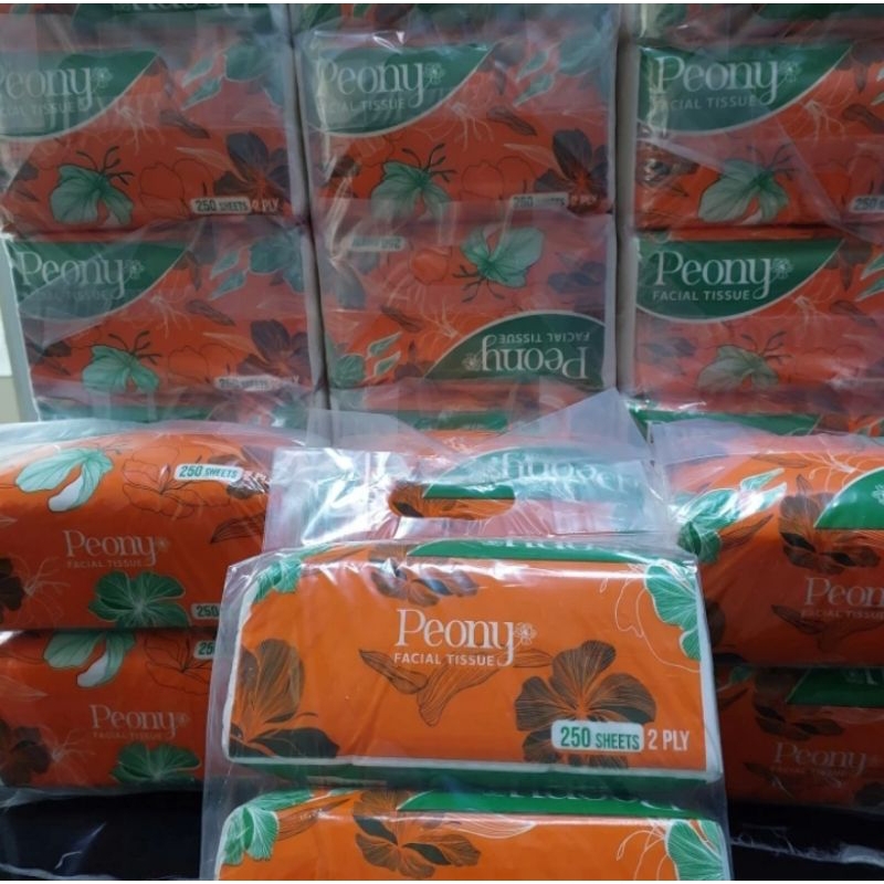 Jual Tissue PEONY 250 Sheet Paket 2 Pcs Shopee Indonesia