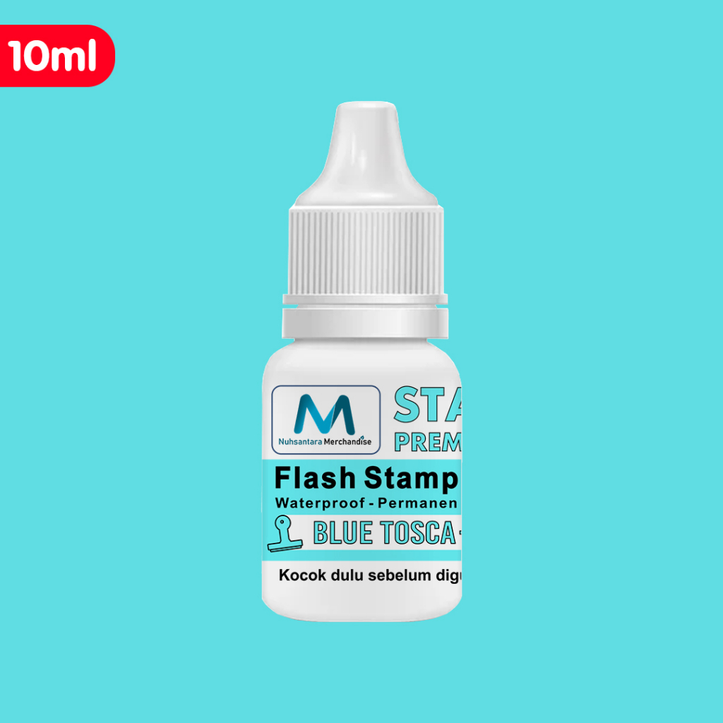 Jual Tinta M Stempel Flash 10ML Tinta Refill Stempel Nilai Guru