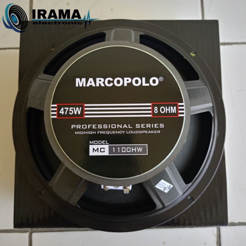 Jual Speaker Full Range Marcopolo Inch Mc Hw Shopee Indonesia