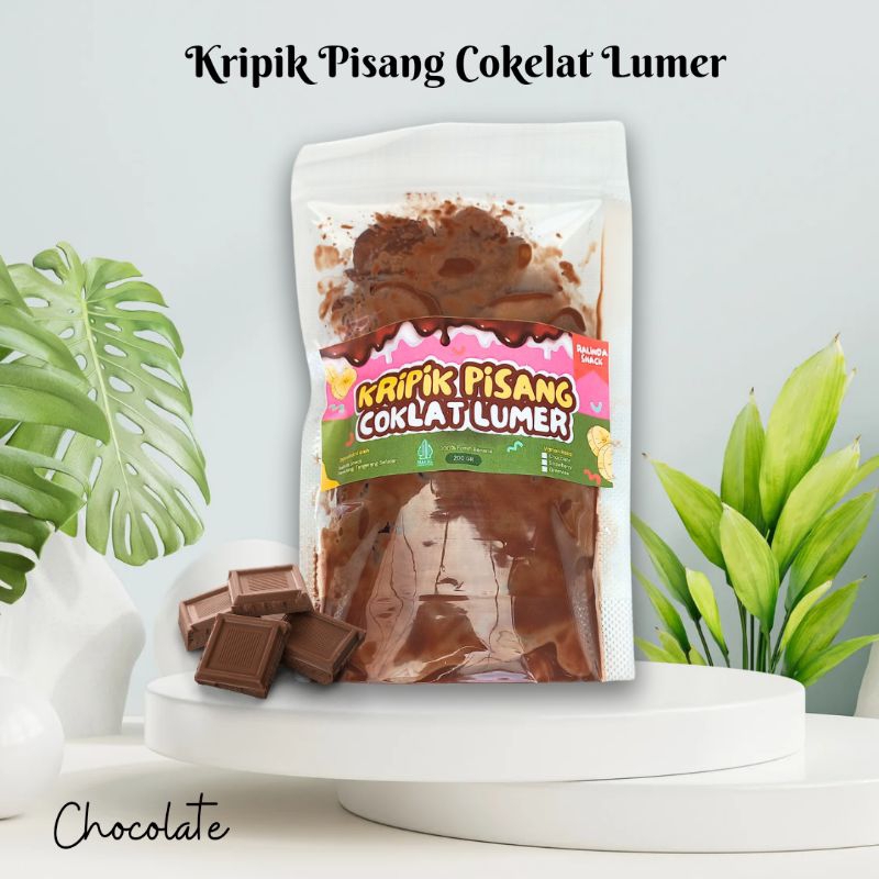 Jual Kripik Pisang Cokelat Lumer Kemasan Pouch Shopee Indonesia