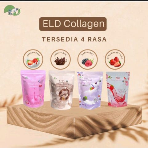 Jual Eld Collagen Drink Gr Dan Gr Original Almond Chocolate