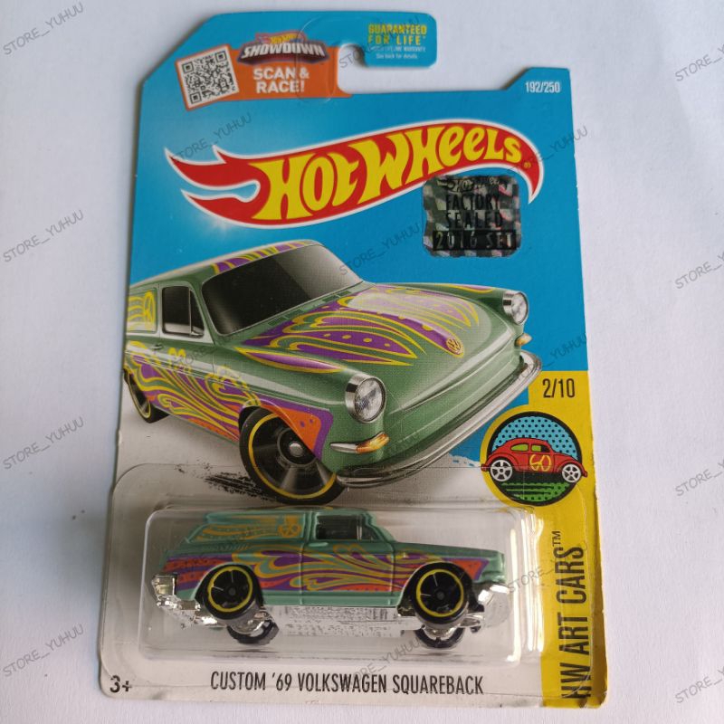 Jual CUSTOM 69 VOLKSWAGEN SQUAREBACK GREEN HOT WHEELS Shopee