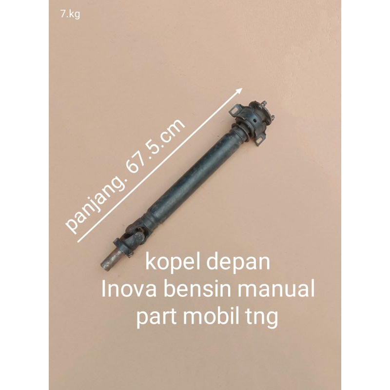 Jual Propeller Shaft Kopel Assy Toyota Inova Innova Bensin Manual Depan