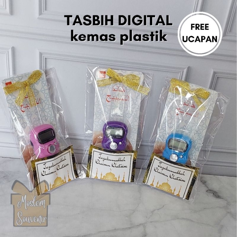 Jual Souvenir Tasbih Digital Terjangkau Berkualitas Umroh Haji