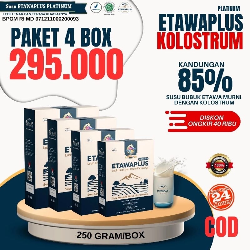 Jual Etawaplus Platinum Etawaku Platinum Untuk Obat Pernafasan Susu