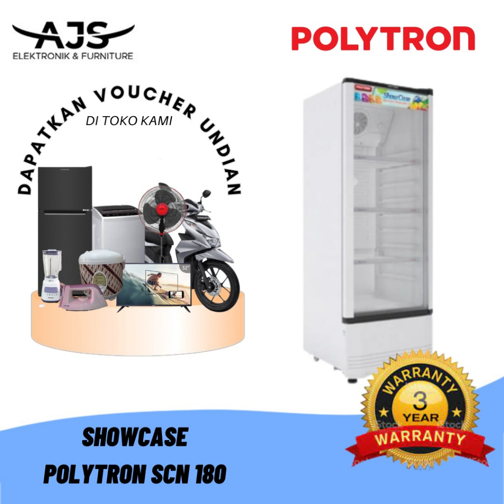 Jual Showcase Polytron Scn Kapasitas Liter Shopee Indonesia