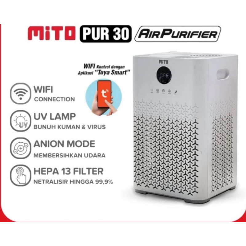 Jual Mito Air Purifier Pur Pur Alat Pembersih Penyaring Udara