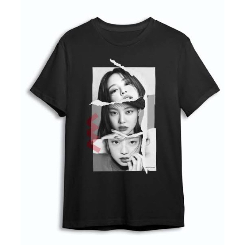 Jual KAOS Tshirt Member Blackpink Rose Jennie Jiso Lisa Shopee