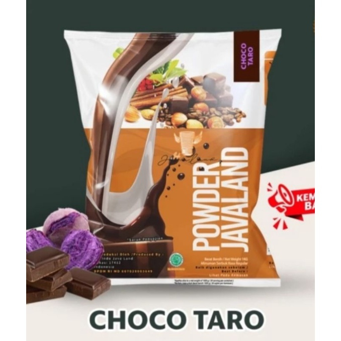 Jual Bubuk Minuman Rasa Choco Taro 1 Kg Javaland Shopee Indonesia