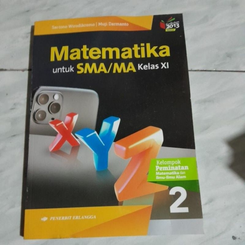 Jual Matematika Peminatan Sartono Kelas Sma K Revisi Penerbit