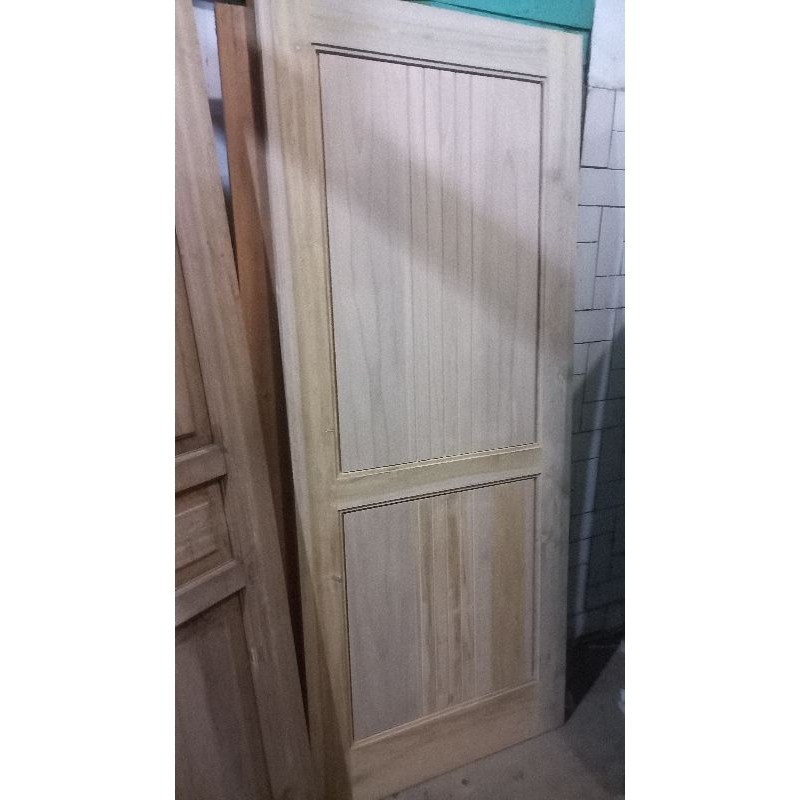 Jual Pintu Minimalis Parnel Kayu Manglid Bayur Mindi Jati Kamper