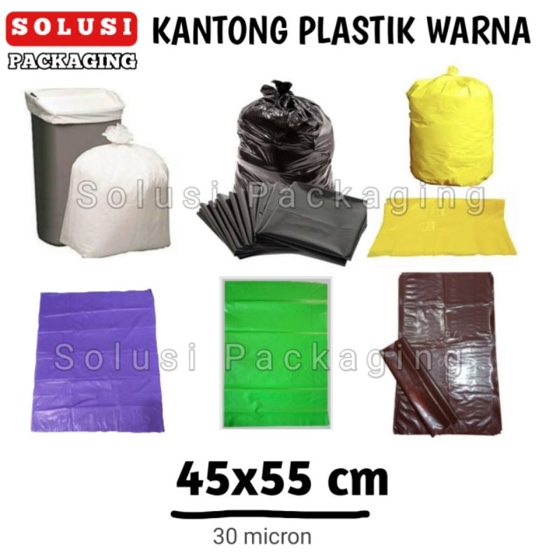 Jual Isi Pcs Kresek Kantong Sampah Plastik X Cm Plastik Packing