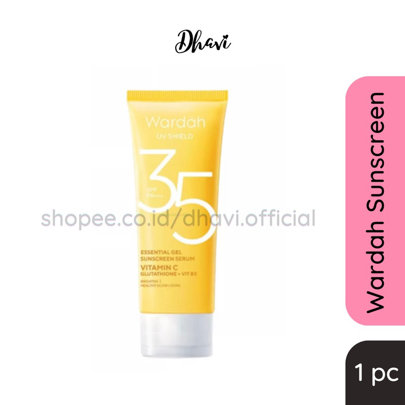 Jual Wardah Sunscreen Uv Shield Essential Gel Spf Pa Original