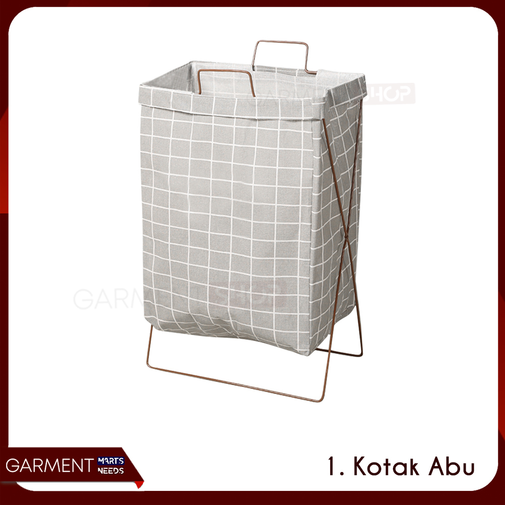 Jual Klkwatt Laundry Bag Keranjang Baju Lipat Rangka Kawat Tempat