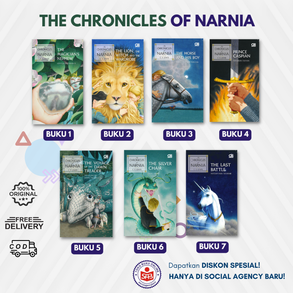 Jual The Chronicles Of Narnia C S Lewis Shopee Indonesia