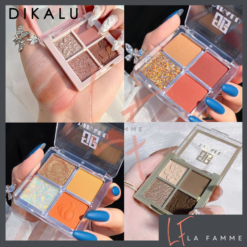 Jual Dikalu Coco Venus Eyeshadow Palette Korean Matte Glitter