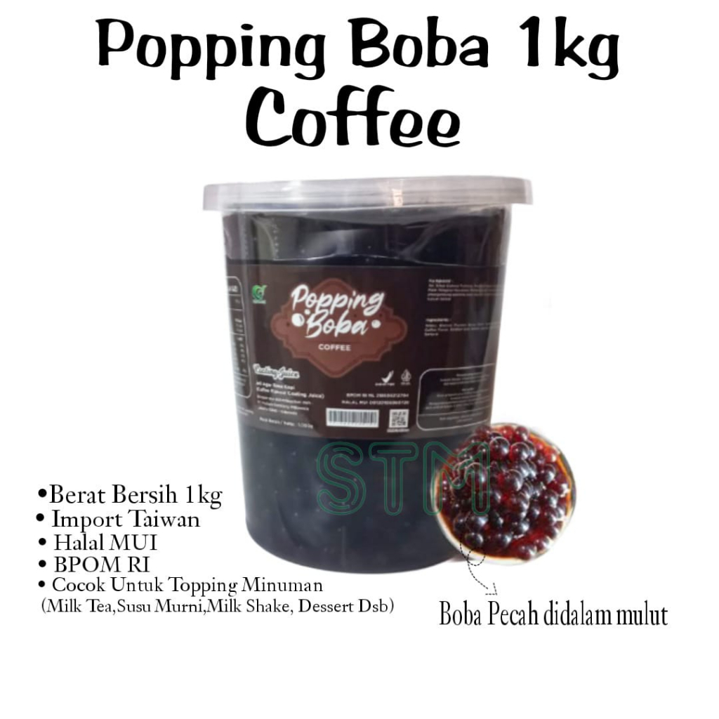 Jual Popping Bobba Kg Poping Boba Kg Mango Lychee Strawberry Yogurt