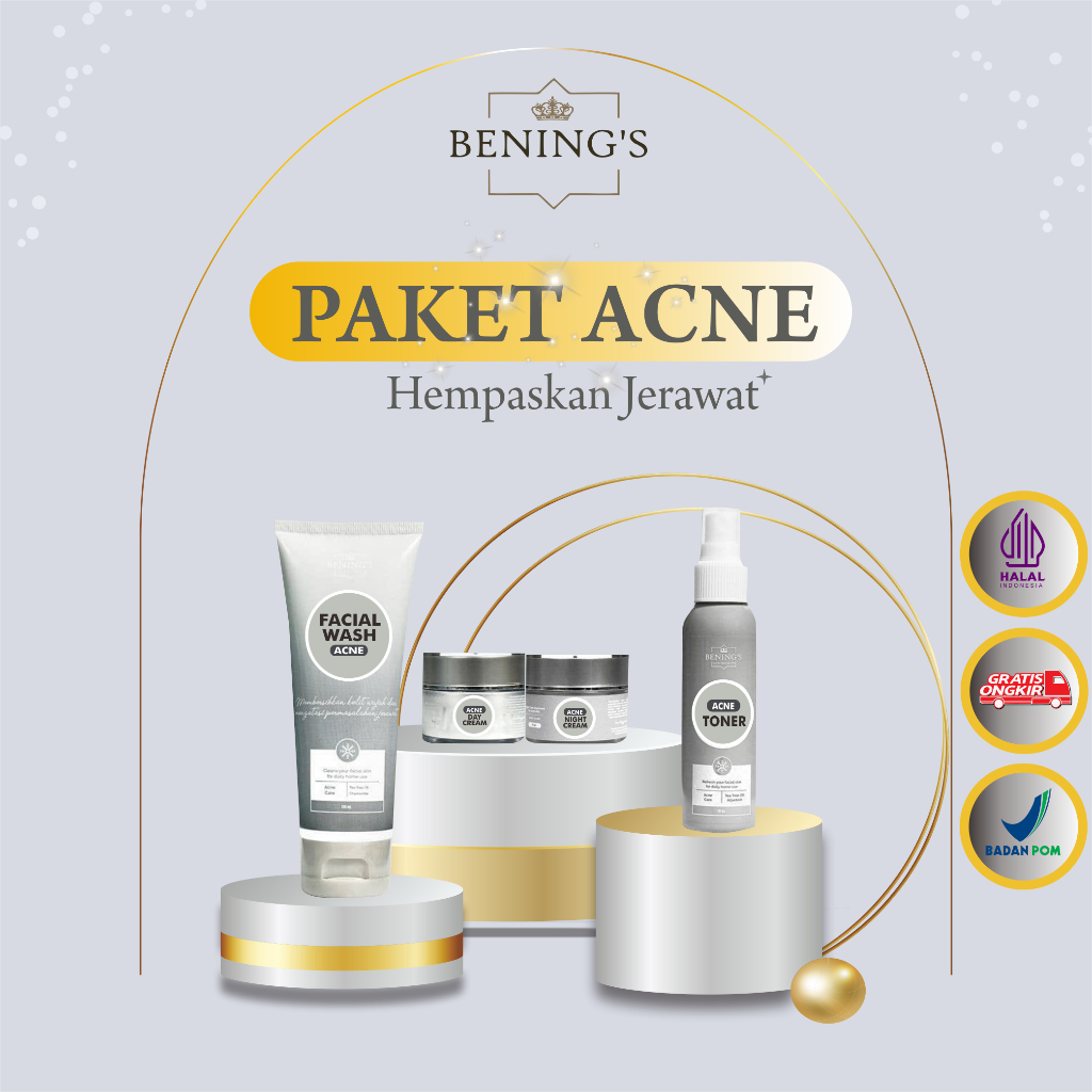 Jual PAKET ACNE BENING SKINCARE DR OKY PRATAMA Shopee Indonesia