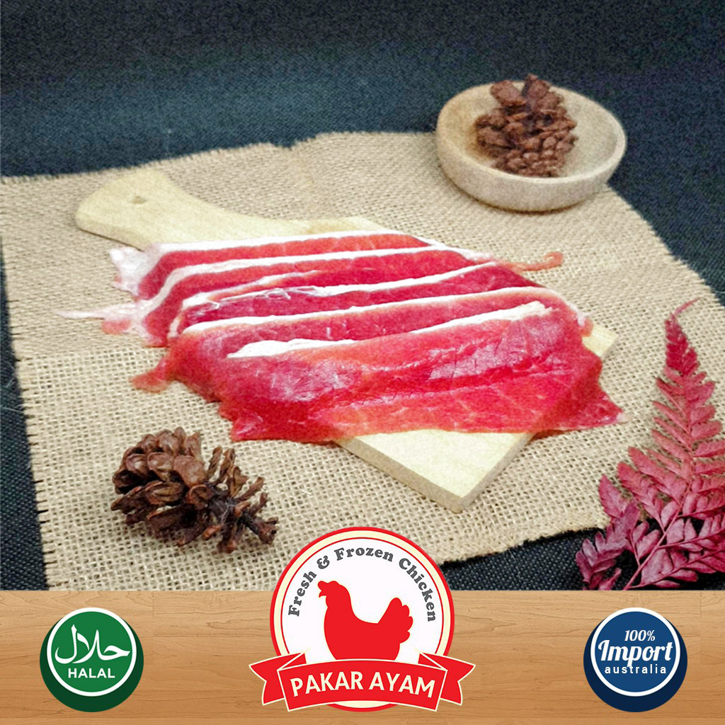 Jual Daging Sapi Slice Kemasan Gr Kualitas Premium Untuk Teriyaki