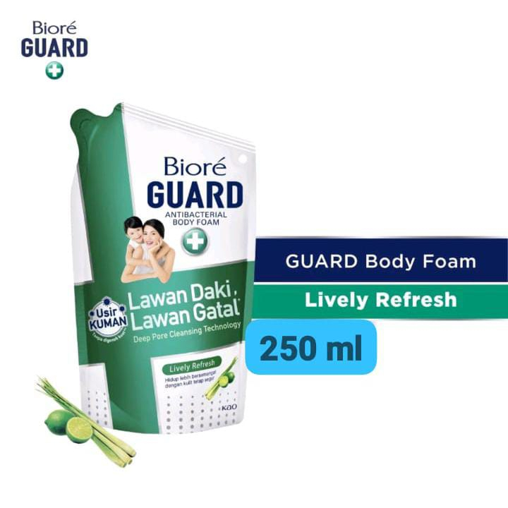 Jual Biore Guard Body Foam Lively Refresh Ml Shopee Indonesia