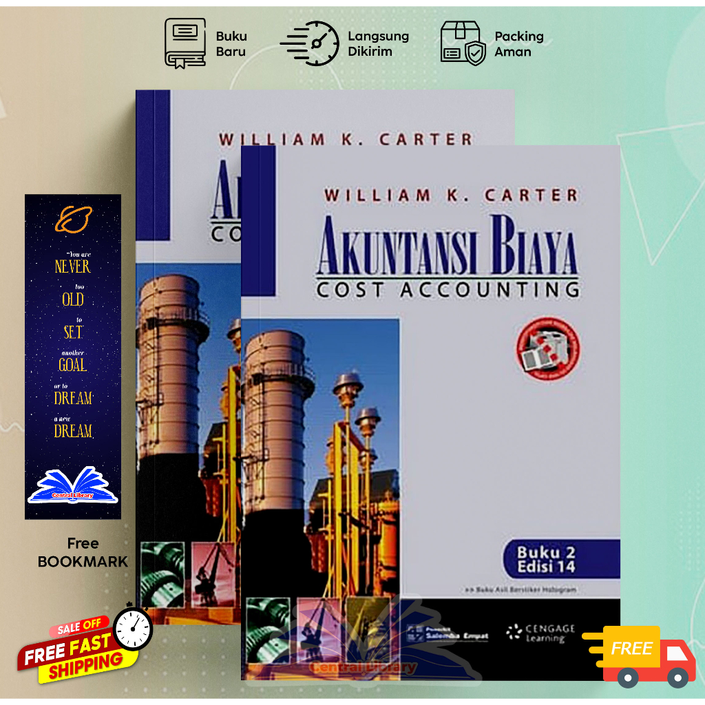 Jual AKUNTANSI BIAYA Cost Accuanting Edisi 14 Buku 2 William K