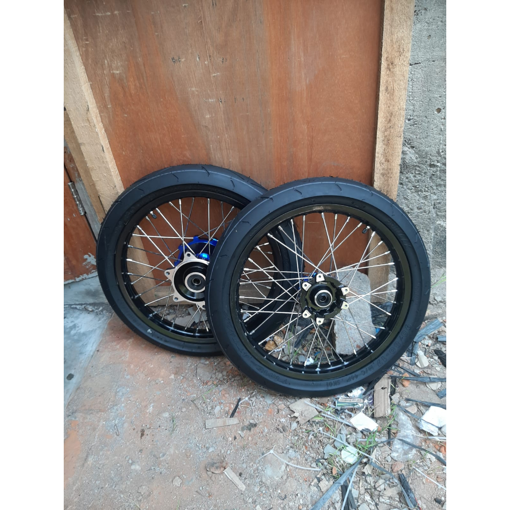 Jual Wheelset Semi Cacing Crf L Ring Roda Set Herex Crf L Velg