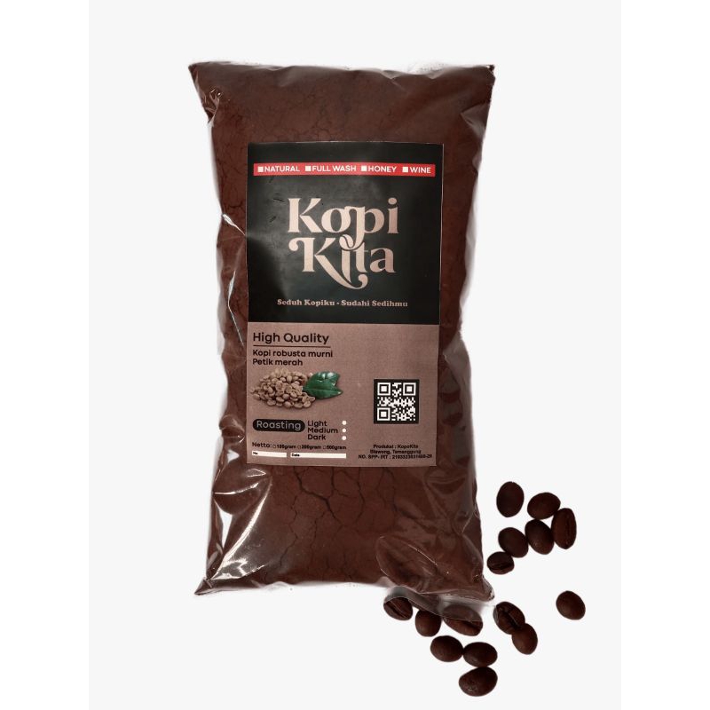 Jual Kopi Kita Robusta Grinder Halus Gram Shopee Indonesia