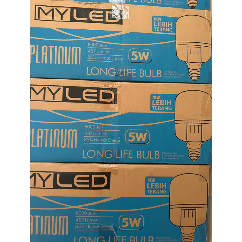 Jual Lampu Led Watt Putih Myled Platinum W Bohlam Led W Daylight