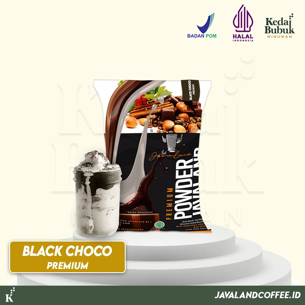 Jual Javaland Bubuk Minuman Rasa Black Choco Kg Premium Plain