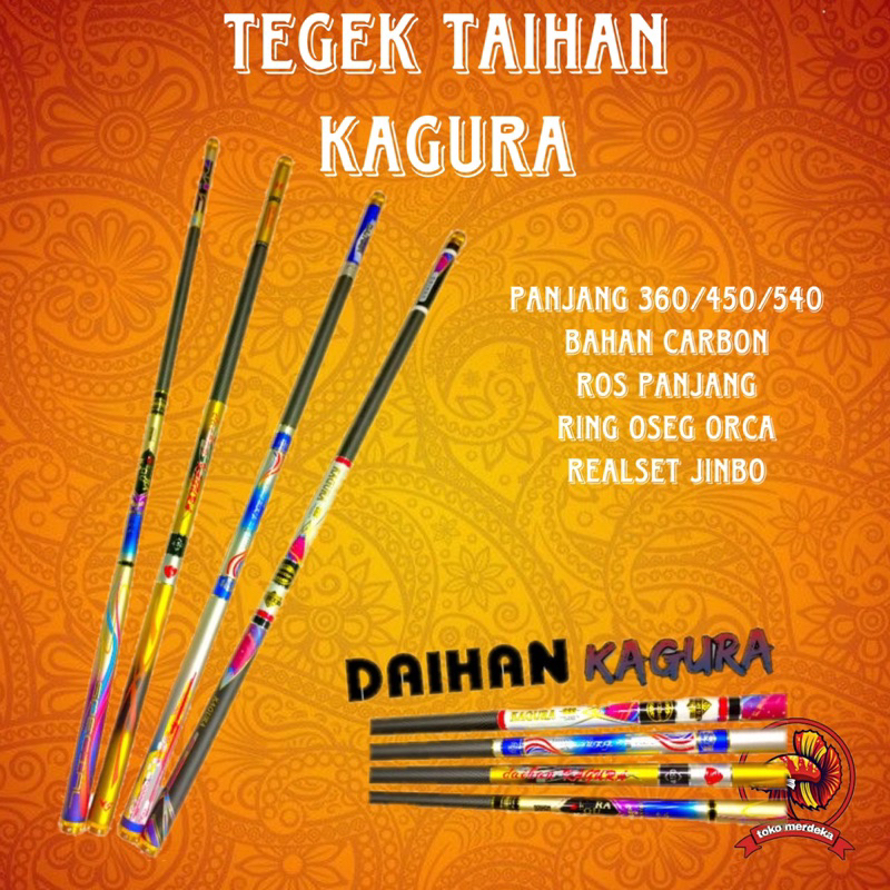 Jual TEGEK DAIHAN KAGURA 360 450 540 CM Shopee Indonesia