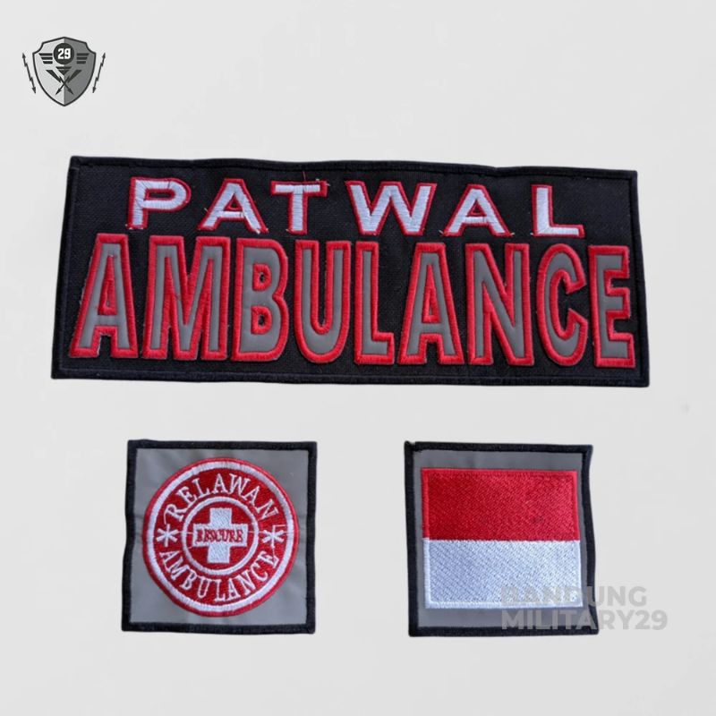 Jual Logo Ambulan Set Logo Pateal Ambulance Shopee Indonesia