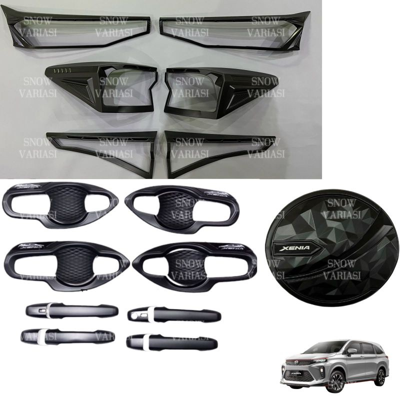 Jual Paket Outer Handle Tank Cover Garnish Depan Belakang Avanza Veloz