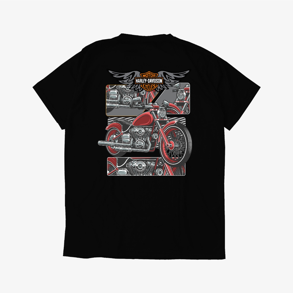 Jual HARLEY DAVIDSON BALIARTWEAR BAJU MOTOR OTOMOTIF Baju Kaos