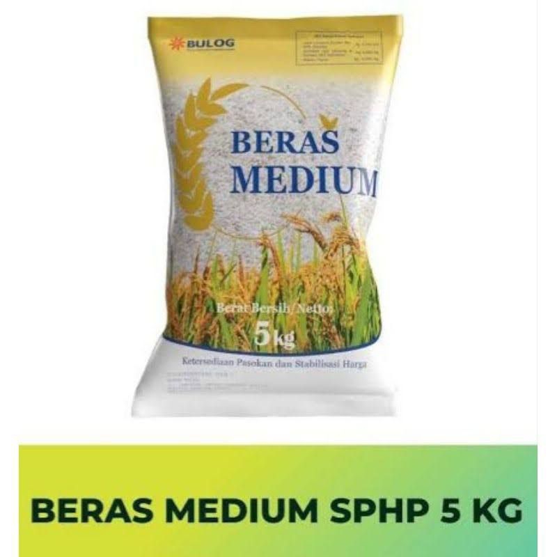 Jual Beras Medium Sphp Kg Shopee Indonesia