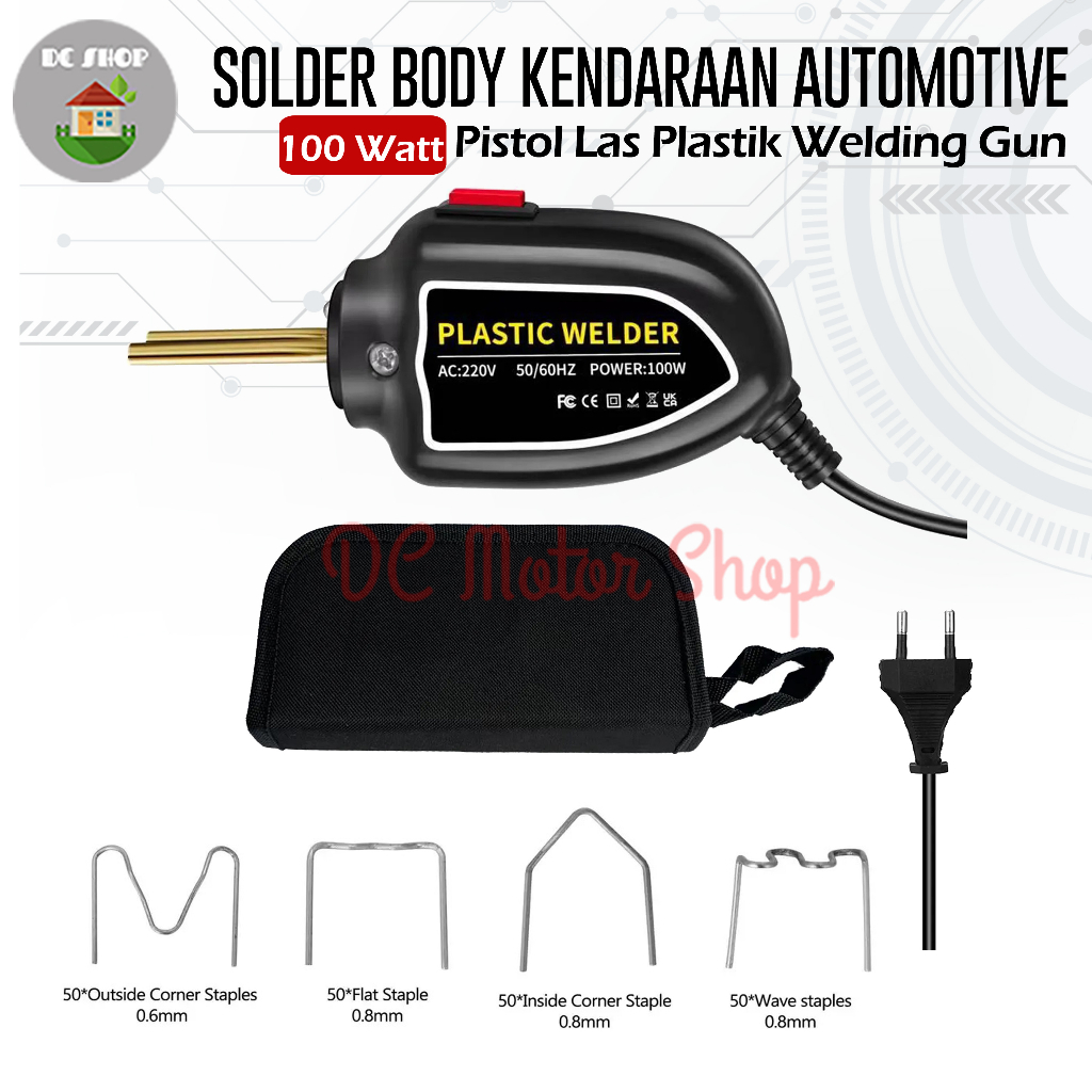 Jual Pistol Las Plastic Welding Gun Solder Body Kendaraan Automotive