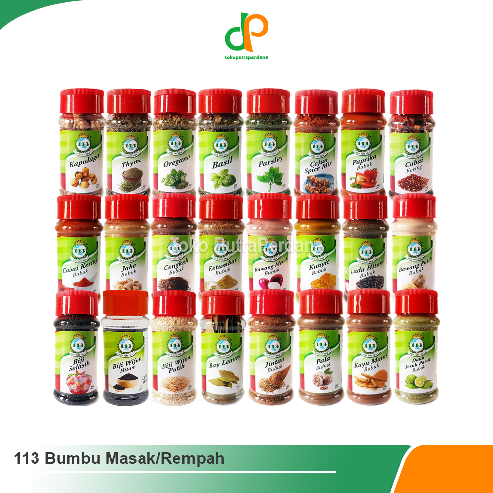 Jual 113 Bumbu Masak Rempah Botol Shopee Indonesia