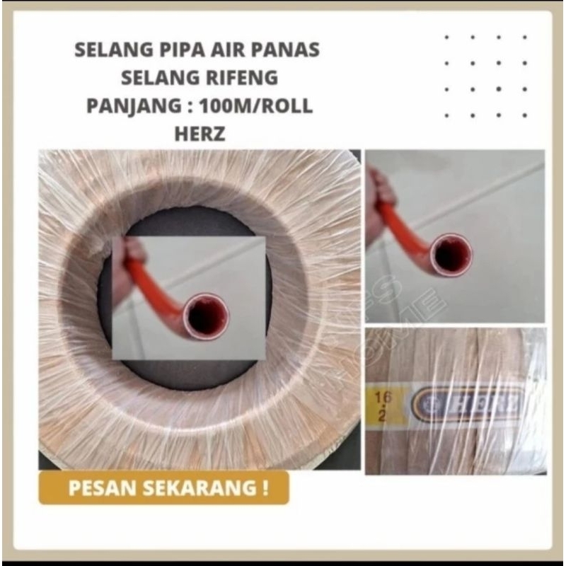 Jual Selang Pipa Air Panas Water Heater Model Rifeng 1 2 Permeter