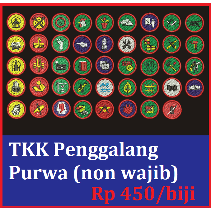 Jual TKK Penggalang Purwa Non Wajib Bordir Shopee Indonesia