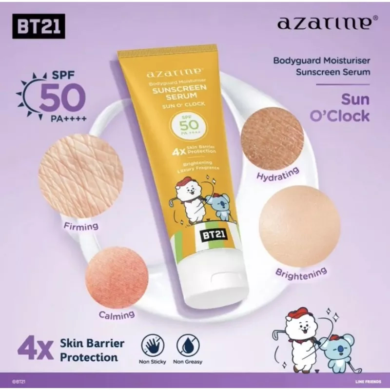 Jual Azarine Bodyguard Sunscreen Bt City Defense Aqua Essence Sun