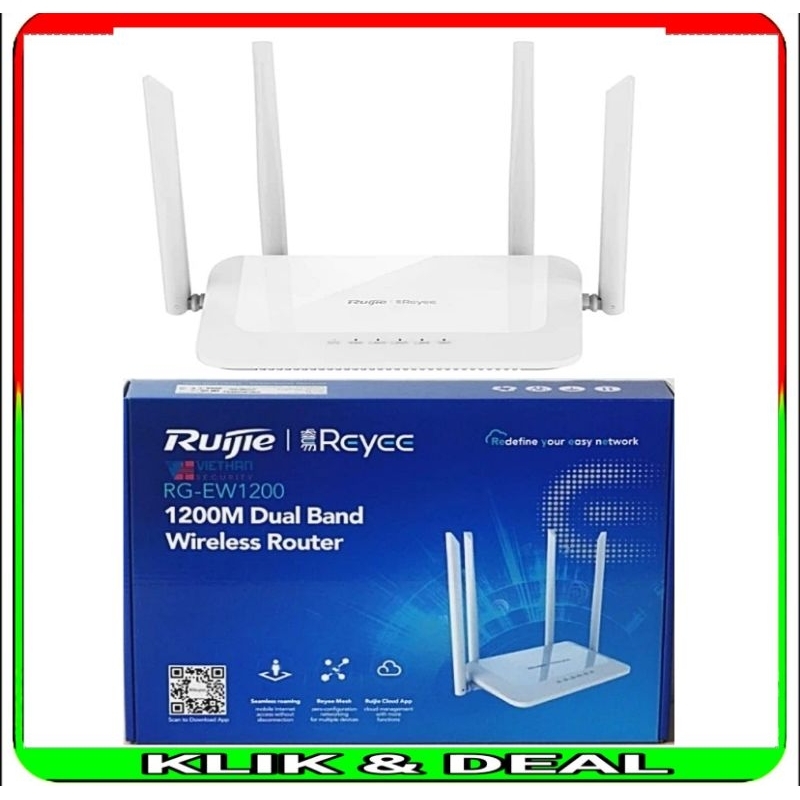 Jual Ruijie Reyee Rg Ew Mbps Wireless Dual Band Home Router