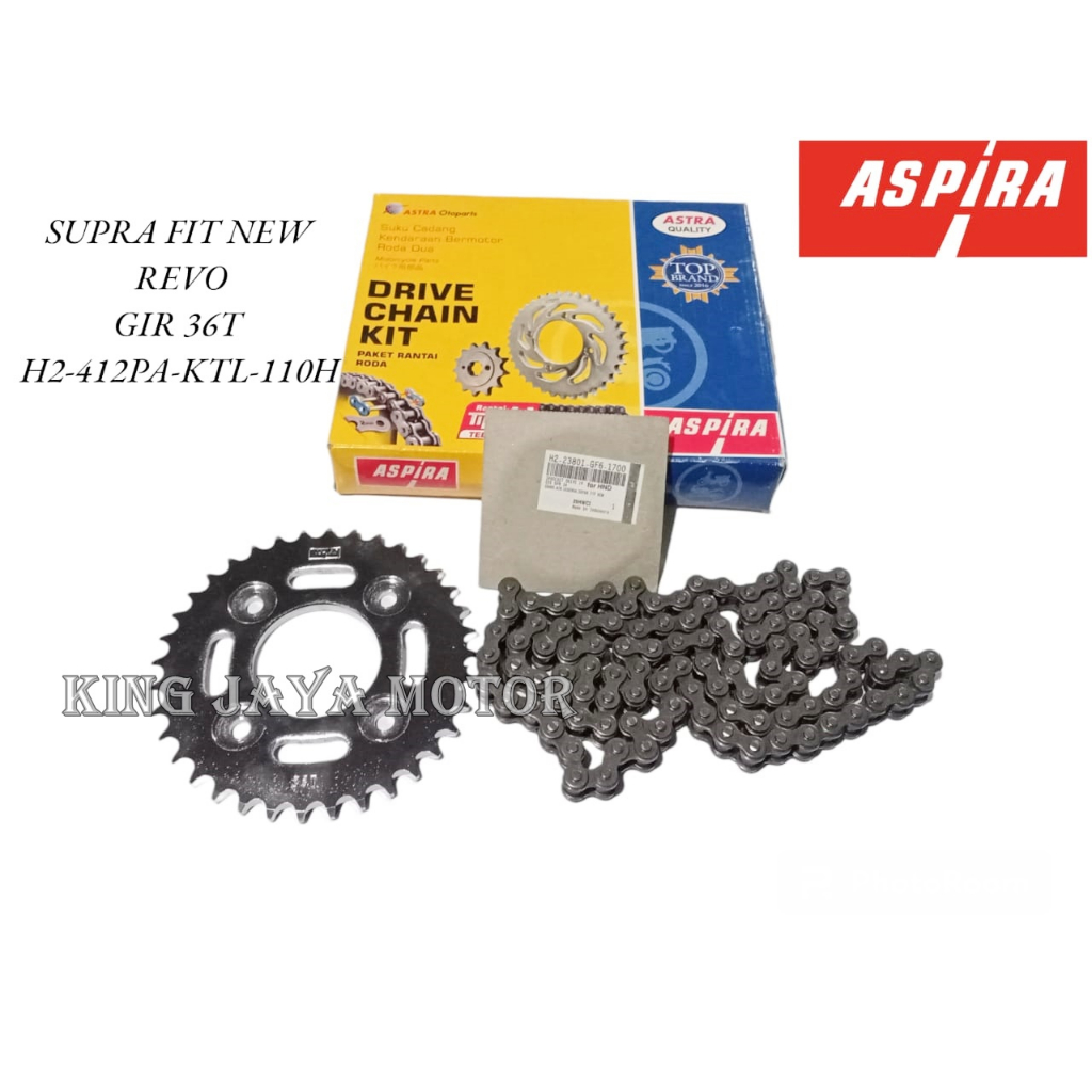 Jual GEAR SET SUPRA FIT NEW REVO LAMA KTL MERK ASPIRA ASTRA OTOPARTS