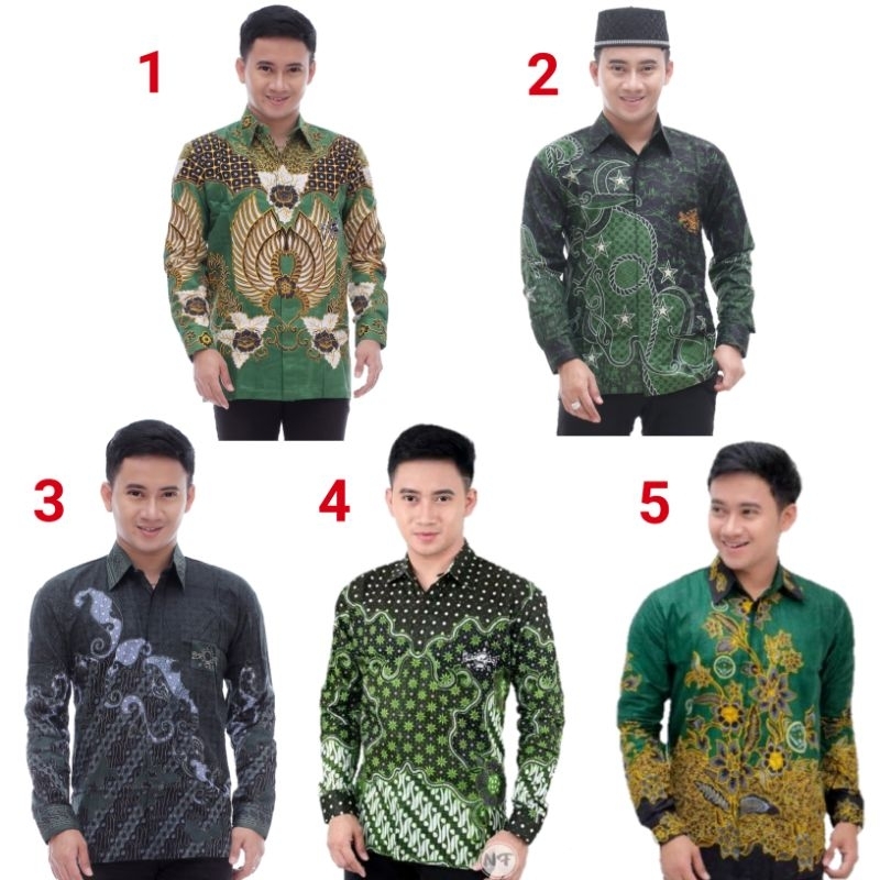 Jual Kemeja Batik NU Ipnu Resmi Tali Jagat Urangan Garuda Tabur Bintang