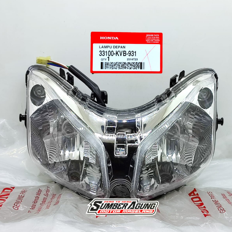 Jual Reflektor Lampu Depan Headlamp Assy Vario Karbu Ori Ahm