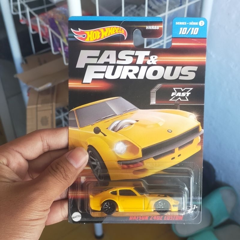 Jual Hotwheels Fast Furious Datsun 240Z Custom Wave 3 Minus Petir